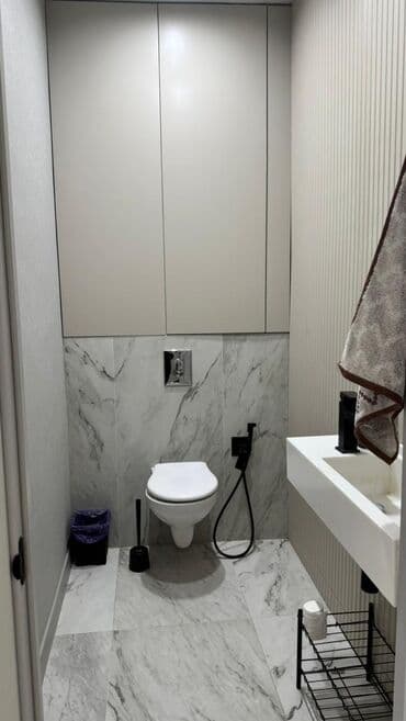 квартира кудайберген продажа: 3 бөлмө, 110 м², Элитка, 12 кабат, Дизайнердик ремонт — 28