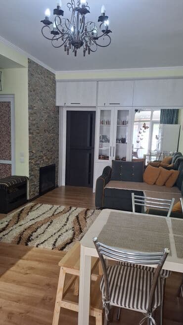 сдаю комнату каракол: Квартира, ЦО Карвен 4 сезона, Сары-Ой, Детская площадка, Парковка, стоянка, Охраняемая территория — 5