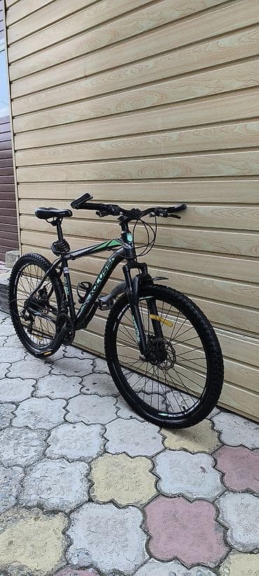 124 w124: Горные велосипеды, 26" цена за два вело16000сом. черный — 7