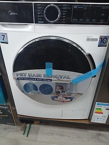 русская: Стиральная машина Midea, фронтальная загрузка 7 кг. Основные — 1