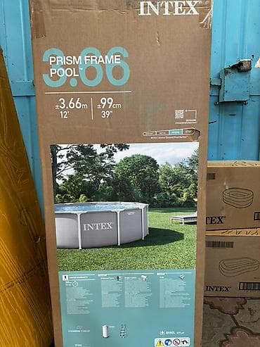 Каркасный бассейн Intex Prism Frame 3.66 м × 0.99 м (12' × 39") -