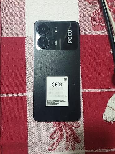 Poco C65, Б/у, 256 ГБ, цвет - Черный, 2 SIM