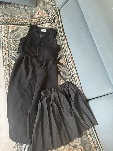 Тройка размер 130! Штаны килоты,безрукавка,юбка с 8 до 12 лет