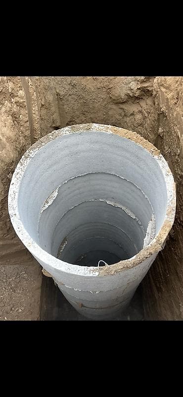 химия для септика: Железобетонное (ЖБИ) кольцо для септика Размер: 110 x 90 x 7 см, Платная установка, В розницу — 6