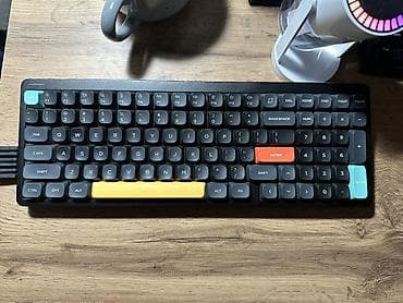 hyperx cloud core: Клавиатура, NuPhy, Механическая, Bluetooth, Проводное подключение, Размер: 100% — 1