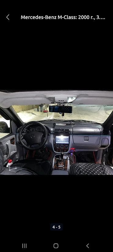 ауди прехотка: Mercedes-Benz M-Class: 2000 г., Автомат, Внедорожник — 3
