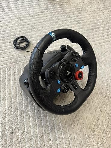 гоночный: Руль Logitech G29 Состояние 9/10 Все отлично работает Коробки к — 10