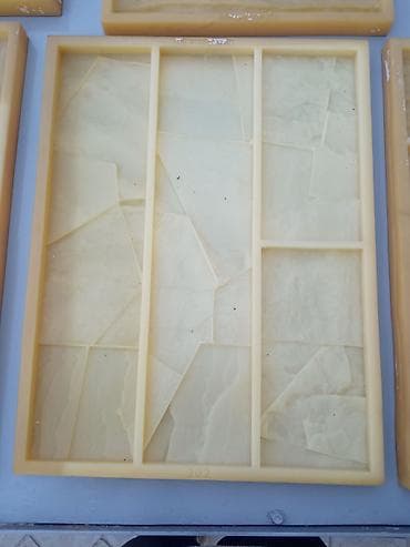 пенополистирол бетон: Формы для изготовления декоративного камня/плитки - Набор полимерных — 3