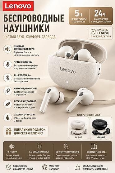 дорого: 🔥 БЕСПРОВОДНЫЕ НАУШНИКИ LENOVO CLASSIC EDITION — ЗВУК, КОТОРЫЙ — 1