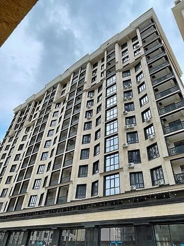 Квартиры: 2 комнаты, 78 м², Асанбай мкр Элитка, 6 этаж, ПСО (под самоотделку) — 1