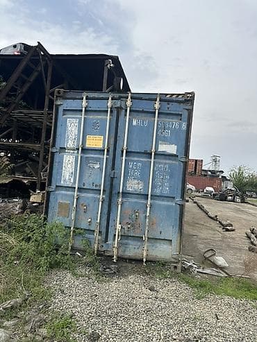 купить сорокатонник: Морской контейнер 40 футов (High Cube), металлический, с распашными — 3