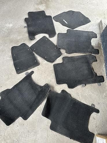 ворсовые коврики для авто: Ворсовые Полики Для салона Honda, цвет - Черный — 2