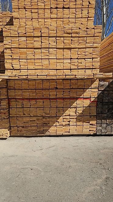 лага: Доски, Обрезные, Для строительства, Сосна, Черновые — 1