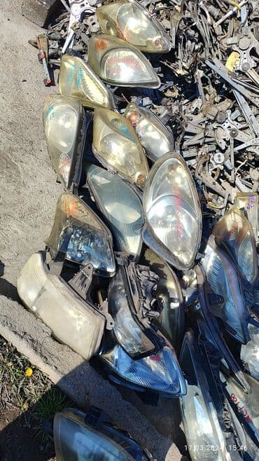 авторазбор митсубиси спейс стар: Комплект передних фар Toyota Б/у, Оригинал, Япония — 2