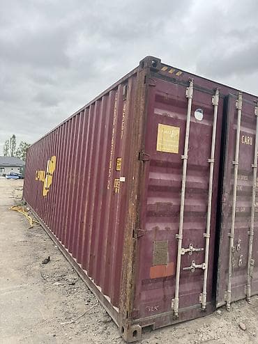 домики из контейнера: Продаю Морской контейнер 20-40-45 футов (standard), красный — 4