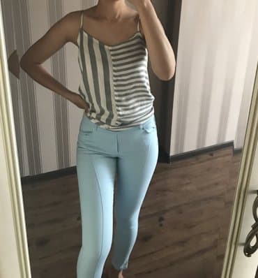 джинсы на девочку: Джинсы, Скинни, S — 1