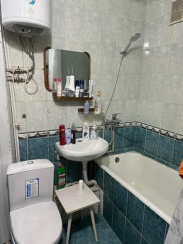 3 мкр: 2 комнаты, 43 м², 104 серия, 2 этаж, Косметический ремонт — 6