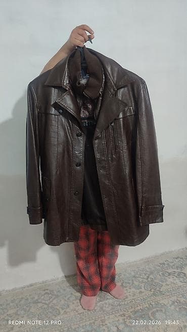 Жынсылар: Мужская куртка-пиджак Ruald - Материал: кожа заменитель - Цвета — 6