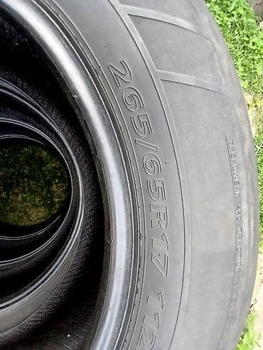 r15 5114: Летние шины 265/65 R17 — комплект из 4 шт.почти новые! — 1