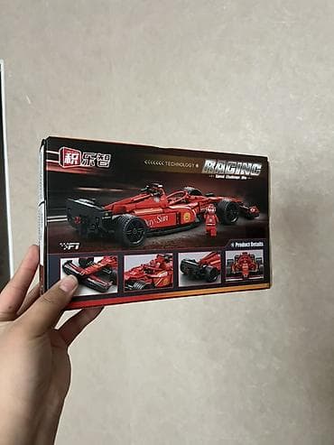 красный страитель: Конструкторы-автомобили из серий Racing и Cyberpunk - Набор Racing F1 — 2