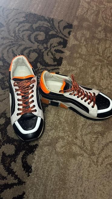 кросо: Мужские кроссовки, 40, Dolce & Gabbana, Б/у, цвет - Черный, Самовывоз — 2