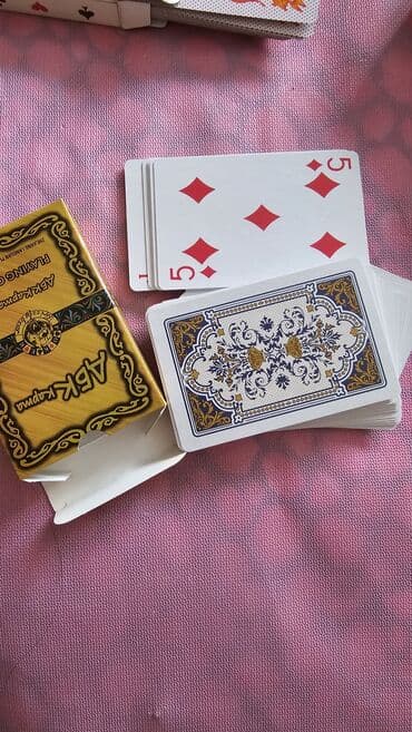 Эщиктин ролиги: Набор игральных карт. 2 колоды. Каждая колода -по 200 сомов — 8