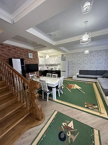 дома в оше: Таунхаус, Таунхаус,Котедж ЦО Кыргызское взморье, Бостери, Детская площадка, Парковка, стоянка, Охраняемая территория — 1