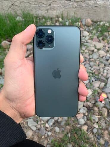 телефон обмен на велик: IPhone 11 Pro, Б/у, 64 ГБ, Black Titanium, 100 % — 1