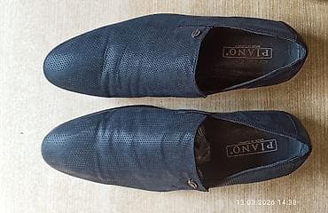 Кроссовки и спортивная обувь: Мужские туфли, 44, Новый, цвет - Синий, Самовывоз — 1