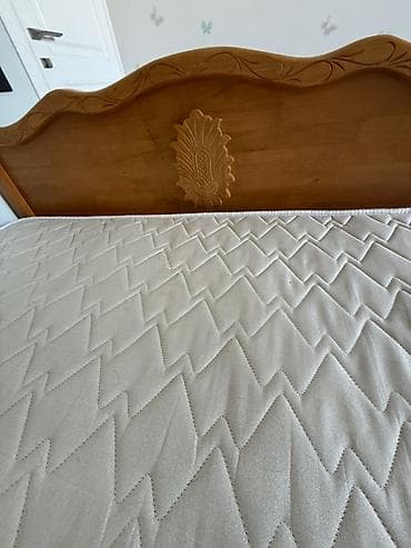 Двухъярусные кровати: Двуспальная кровать, С матрасом, длина - 200 см — 4