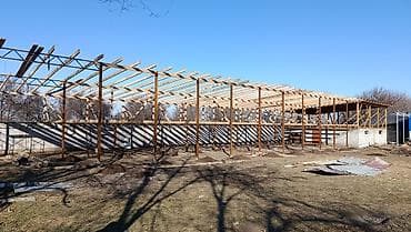 Ремонт и строительство: Арочный металлический ангар/навес под склад, СТО, сельхозтехнику или — 9