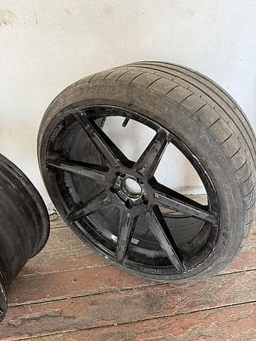 Дөңгөлөктөр монтажда 245 / 35 / R 20, Жай, Колдонулган, Комплект, Жеңил унаалар, Куйма, тешиктери - 5 — 5