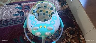 машина детей: Детские ходунки круговой формы - Тип: классические ходунки с мягким — 3