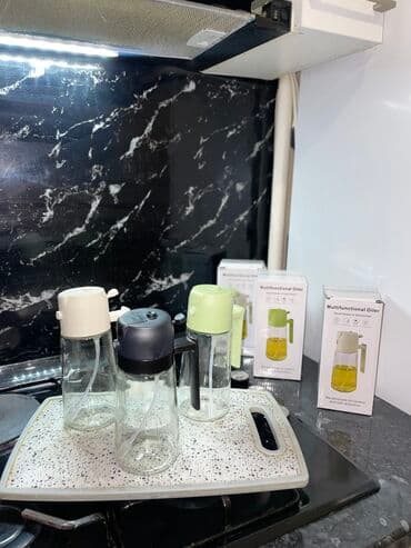 пластиковая канистра: Дозатор для масла 2в1✅ Незаменимая вещь для вашей кухни🔥 Емкость для — 10