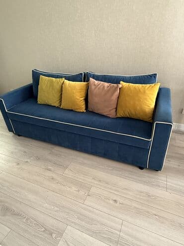 модульный диван: Раскладной диван, Б/у — 1