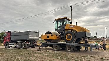 Транспорт: Дорожный вибрационный каток XCMG XS163J + фронтальный погрузчик XCMG — 2