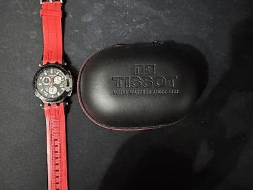 Классикалык сааттар саат, Tissot, Титан, Швейцария, Суу өткөрбөөчү, Секунда өлчөгүч, Асыл нуска, Эркектердики, Колдонулган — 1