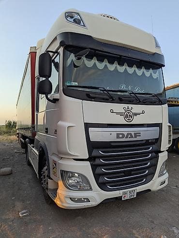 Тягач, DAF, 2014 г., Тентованный