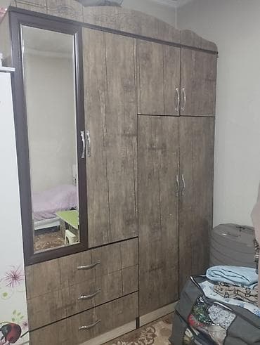 Шифоньеры, шкафы для одежды: Шифоньер, шкаф для одежды, Б/у, Прямой, Другой материал — 2