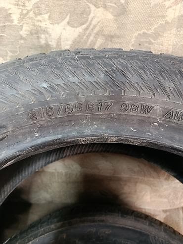 Диски: Шины 215 / 55 / R 17, Всесезонная, Б/у, Пара, Легковые, Япония, Yokohama — 3