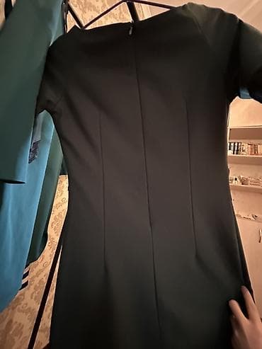 slim patch: Вечернее платье, Классическое, Короткая модель, С рукавами, S — 3