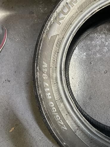 17: Шины 225 / 50 / R 17, Лето, Б/у, Пара, Легковые, Корея, Kumho — 3