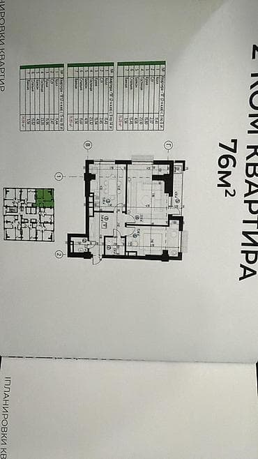 emark residens: Строится, 2 комнаты, 76 м² — 3