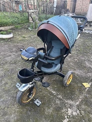 детская машинка на пульте: Детский велосипед, 3-колесный, 1 - 3 года — 1