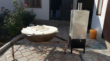 повар с выездом на дом: Сдаю в аренду титан 120л и тай казан 230л (тулга, крышка). Район — 1