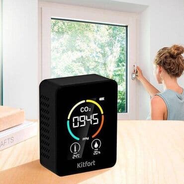 анализатор воздуха: Датчик CO2, измеритель уровень CO2 в воздухе. CO2 – продукт нашего — 6