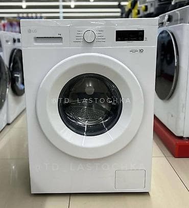 Кир жуучу машиналар: Стиральная машина LG (фронтальная загрузка), серый цвет. - Загрузка — 5