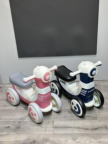 Детский беговел-каталка Candy на четырех колесах - Тип