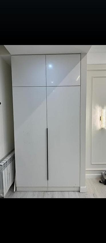 шкафы для посуды: Шифоньер, шкаф для одежды, Прямой, ЛДСП — 9