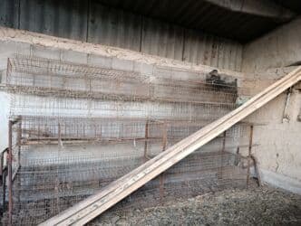 купить рабочую охотничью собаку: Многоярусные металлические клетки для сельскохозяйственной — 7